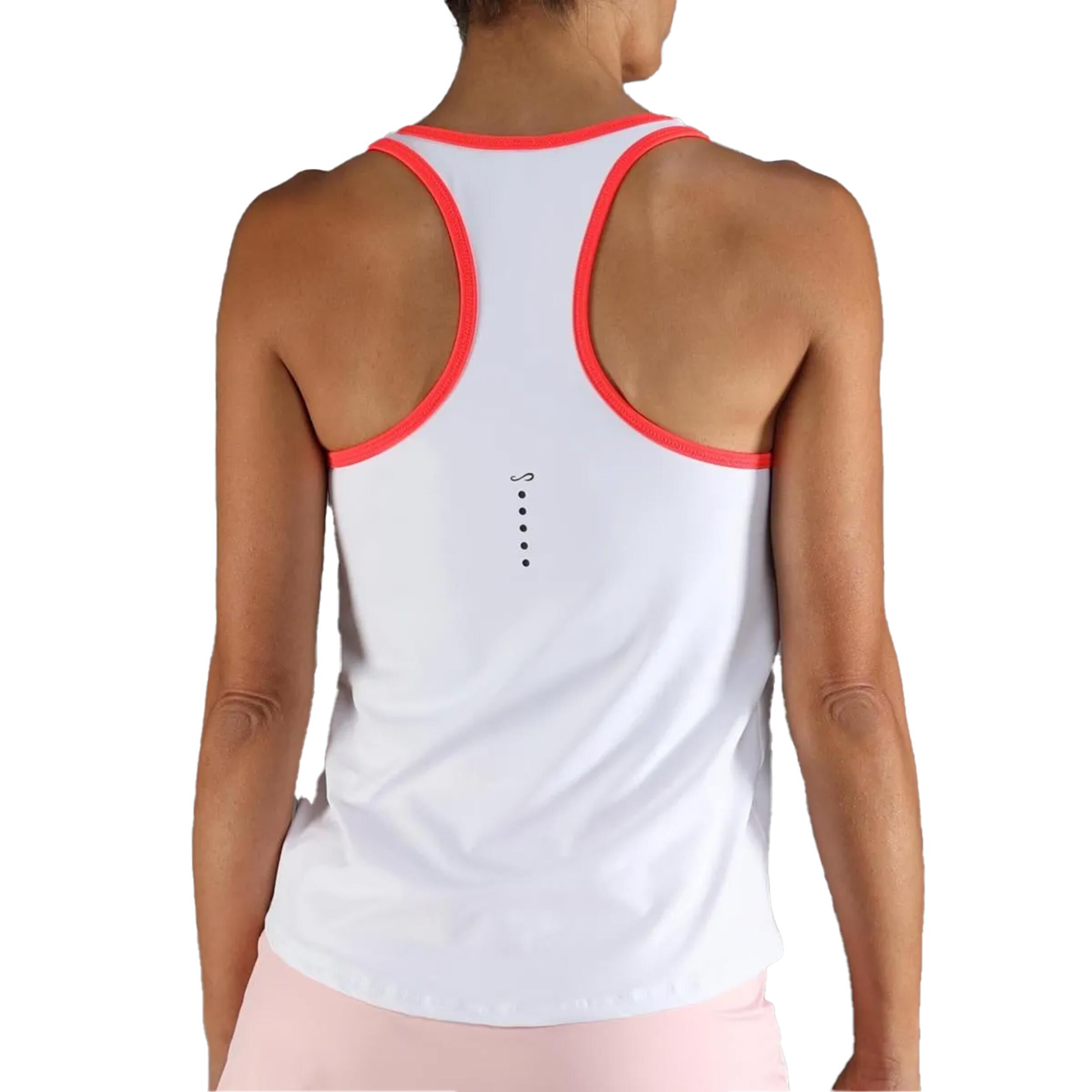 Speed II Tank-Top Damen - Weiß, Rosa