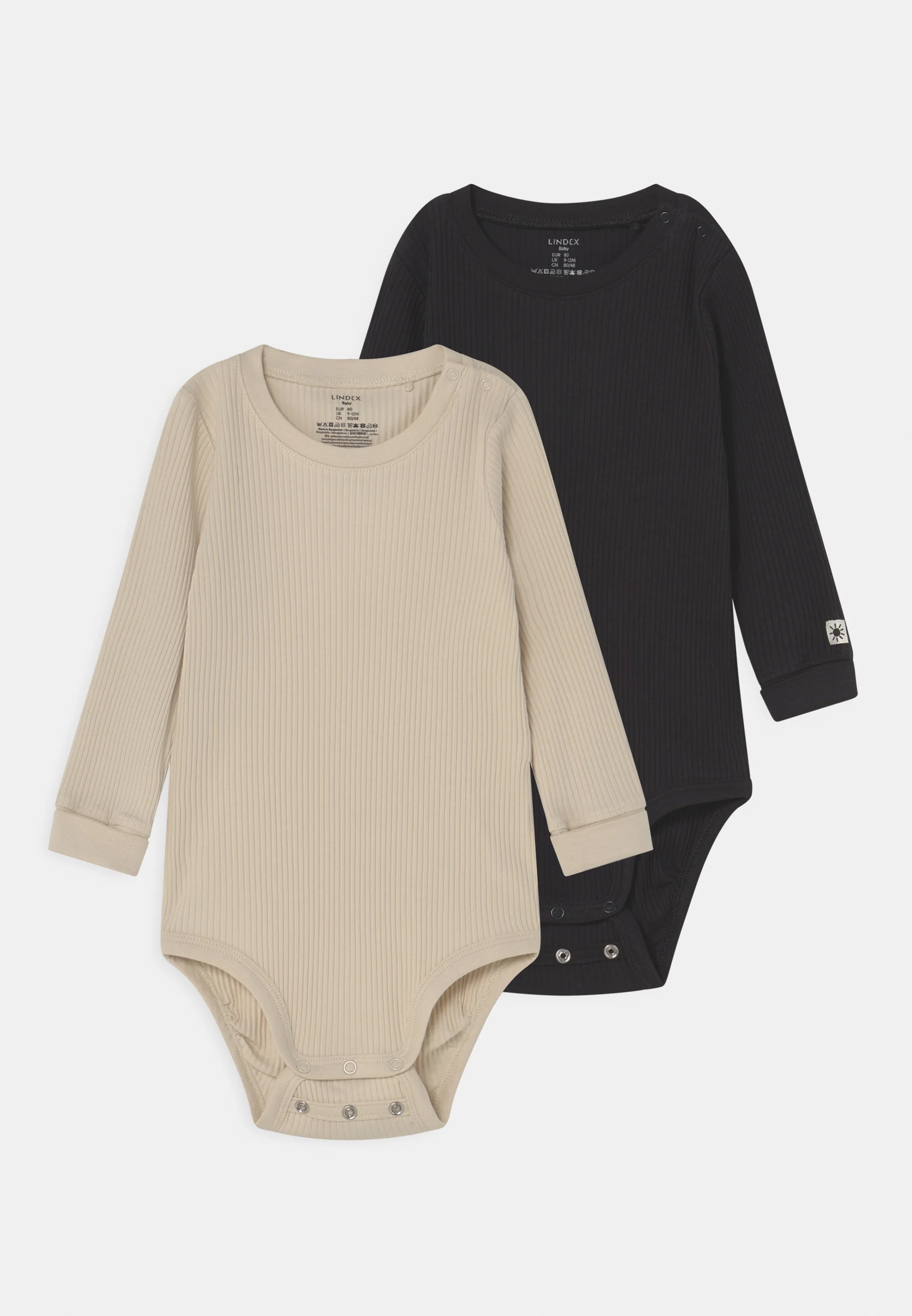 Lindex BASIC 2 PACK UNISEX - Cuerpo