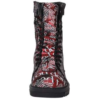 2Go Fashion Schnürstiefelette in bunt