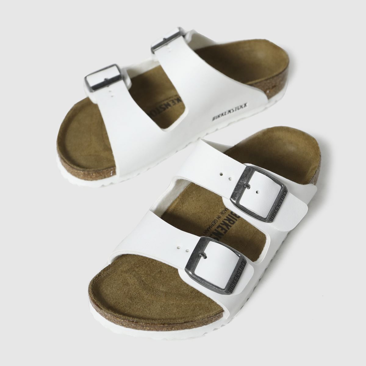 BIRKENSTOCK fehér arizona junior szandál