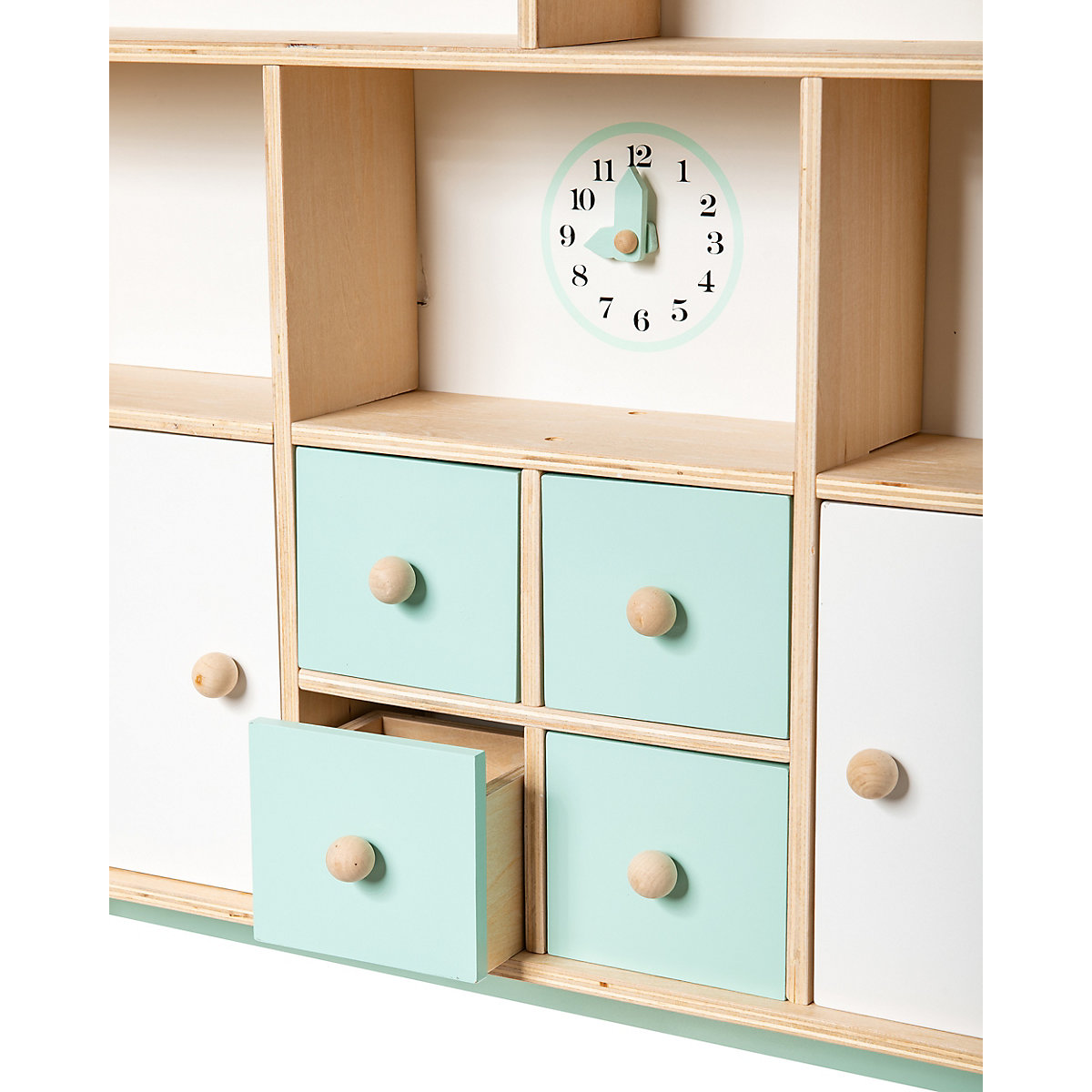 Kaufladen aus Holz, mint