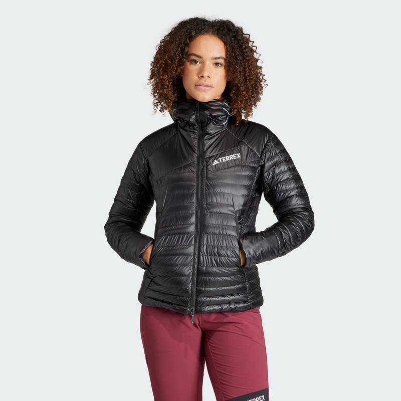 adidas Terrex Techrock Hooded Daunenjacke Funktionsjacke Damen
