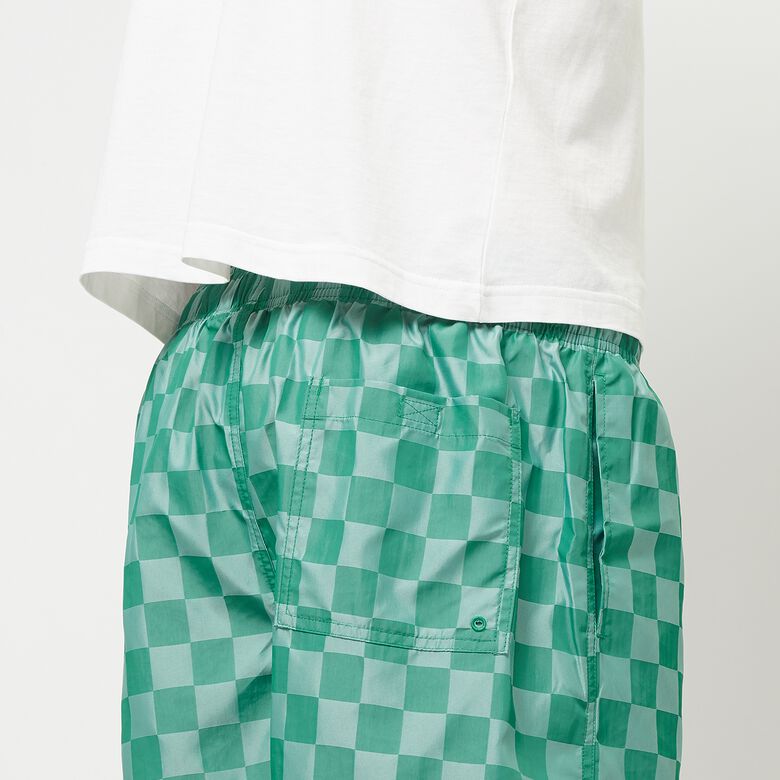 NIKE Club Flow Short Checkers malachite/white