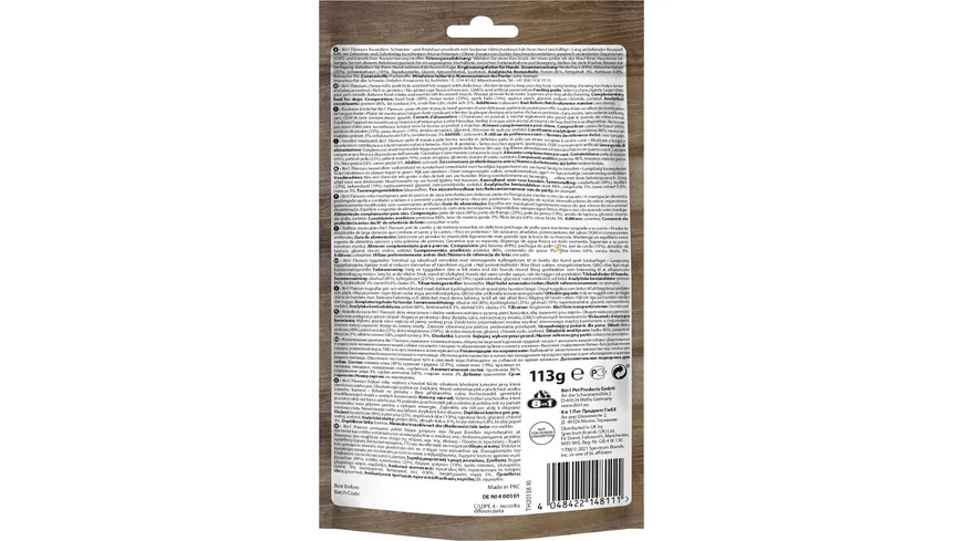 8in1 TRIPLE FLAVOUR rolls 113 g