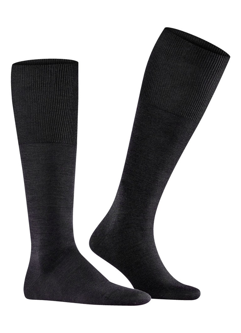 Falke Airport knee socks in solid color