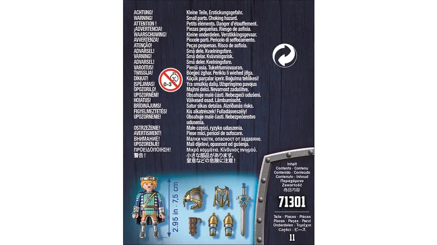 PLAYMOBIL 71301 - Novelmore - Arwynn mit Invincibus