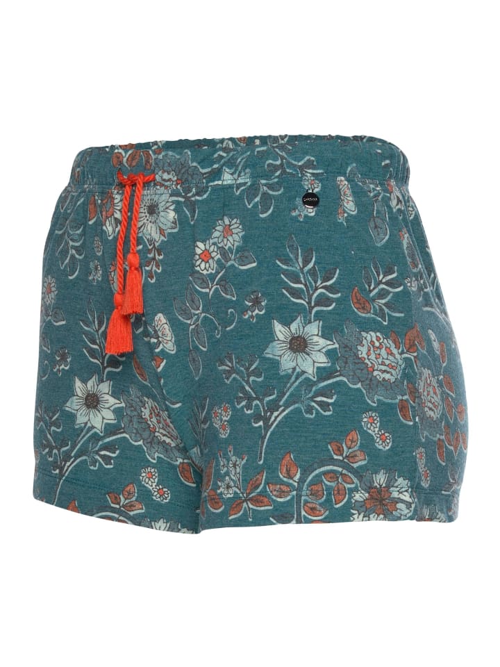 LASCANA Schlafshorts in rauchblau günstig kaufen