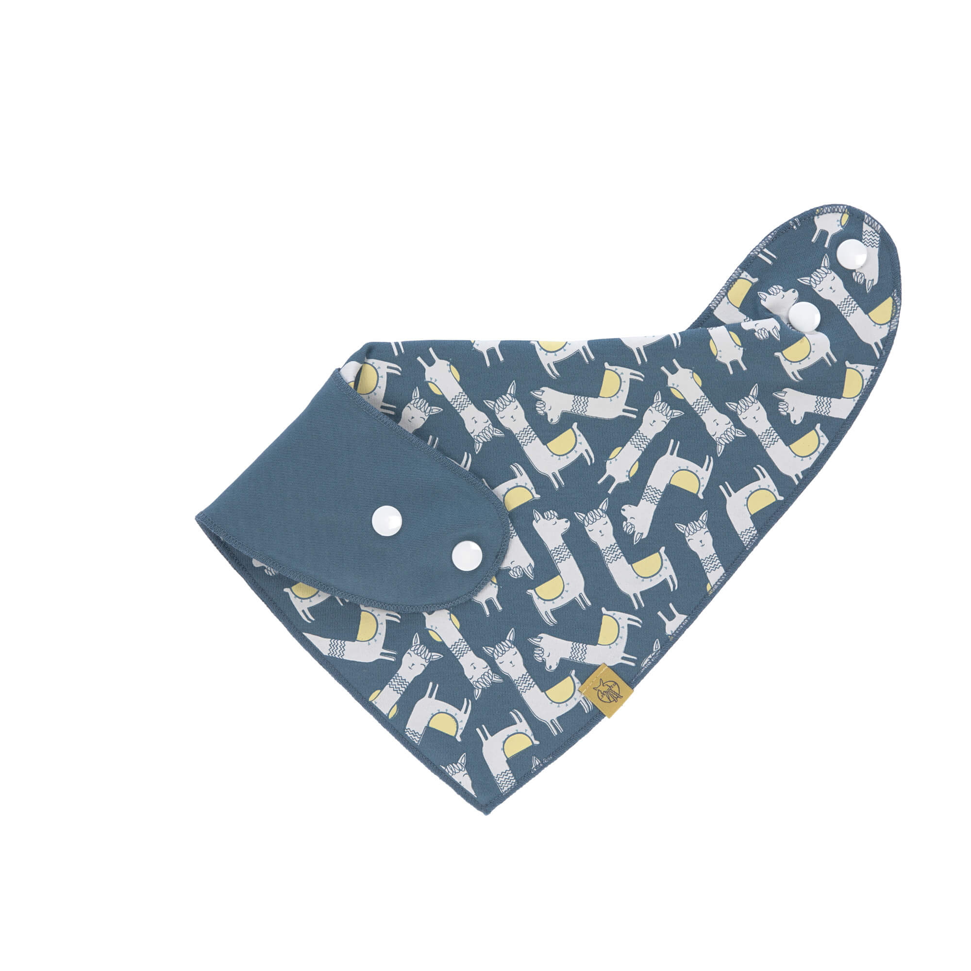Dreieckstuch Baby - Bandana, Glama Lama Blue