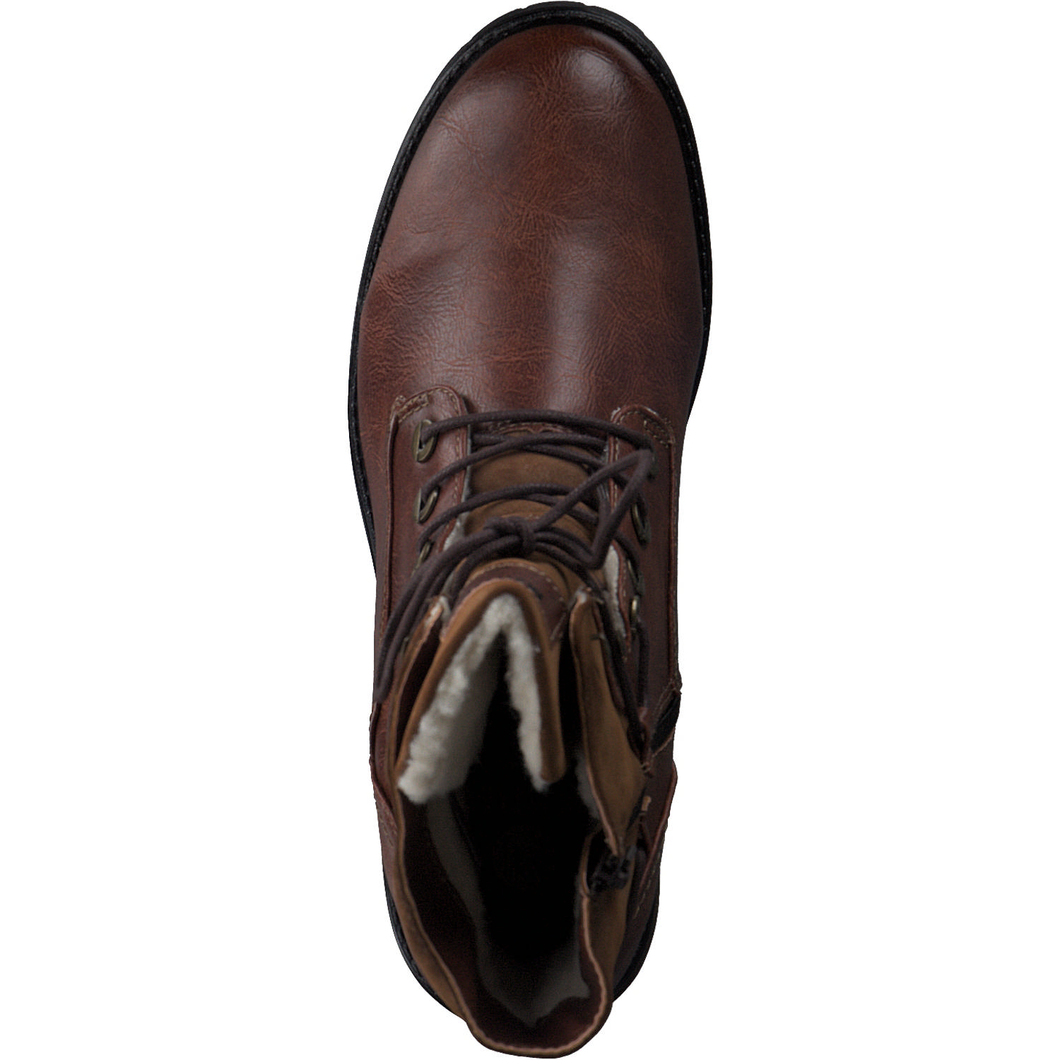 Mustang 1397602, Schnürstiefeletten, Damen, Cognac