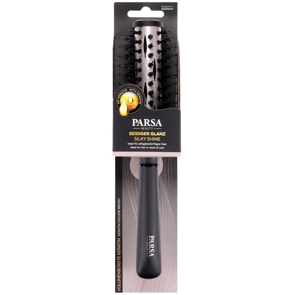 PARSA Beauty Keratin Care & Shine Pflegebürste Rundbürste 25 mm