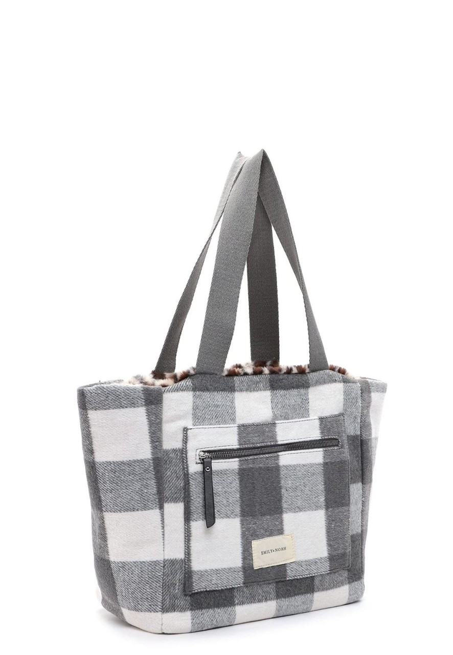 CALPIERRE Handtaschen grau Ingeborg
