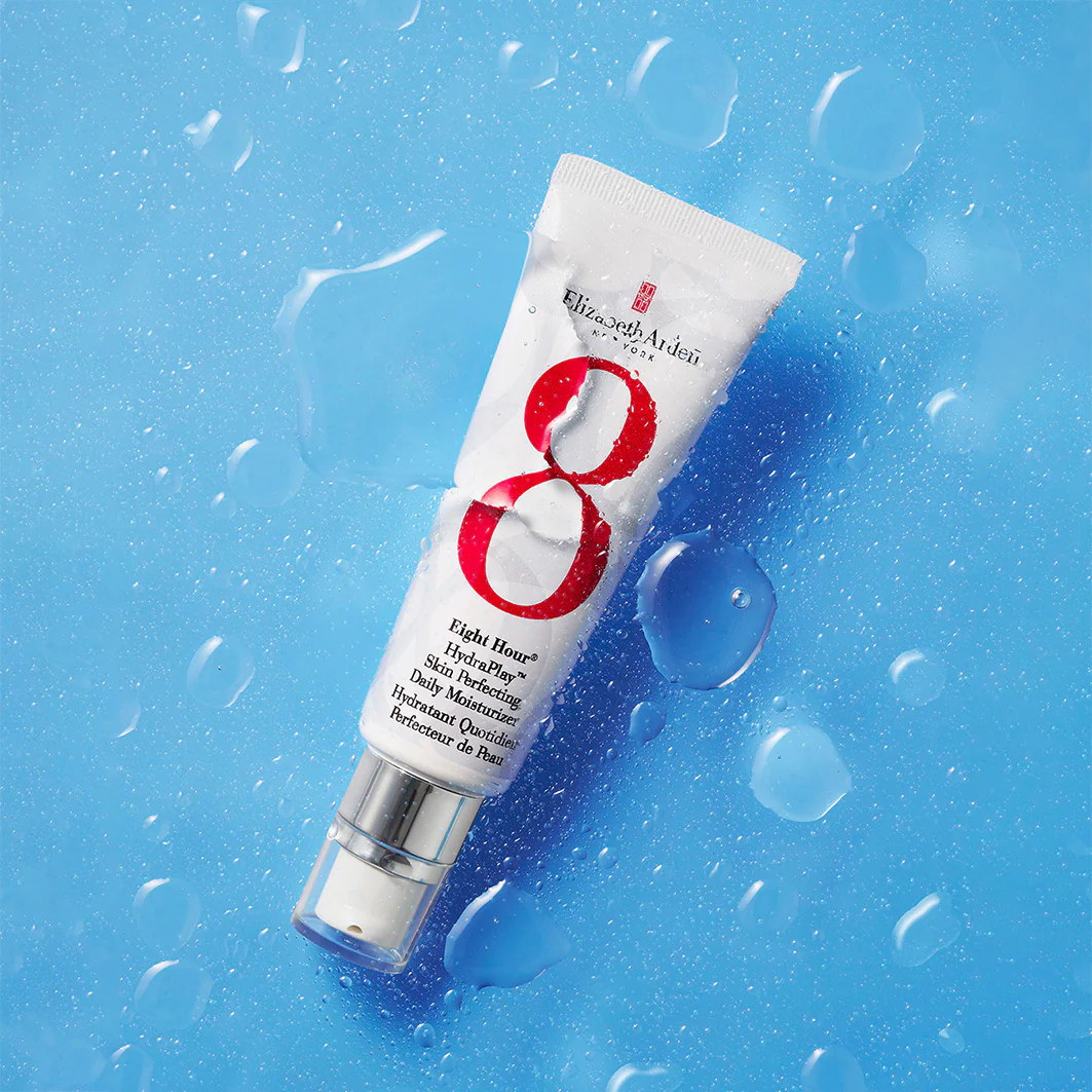 Crema hidratante diaria perfeccionadora de la piel Eight Hour HydraPlay™ - Tratamiento facial hidratante de 24 horas, tratamiento facial antiimperfecciones de 24 horas