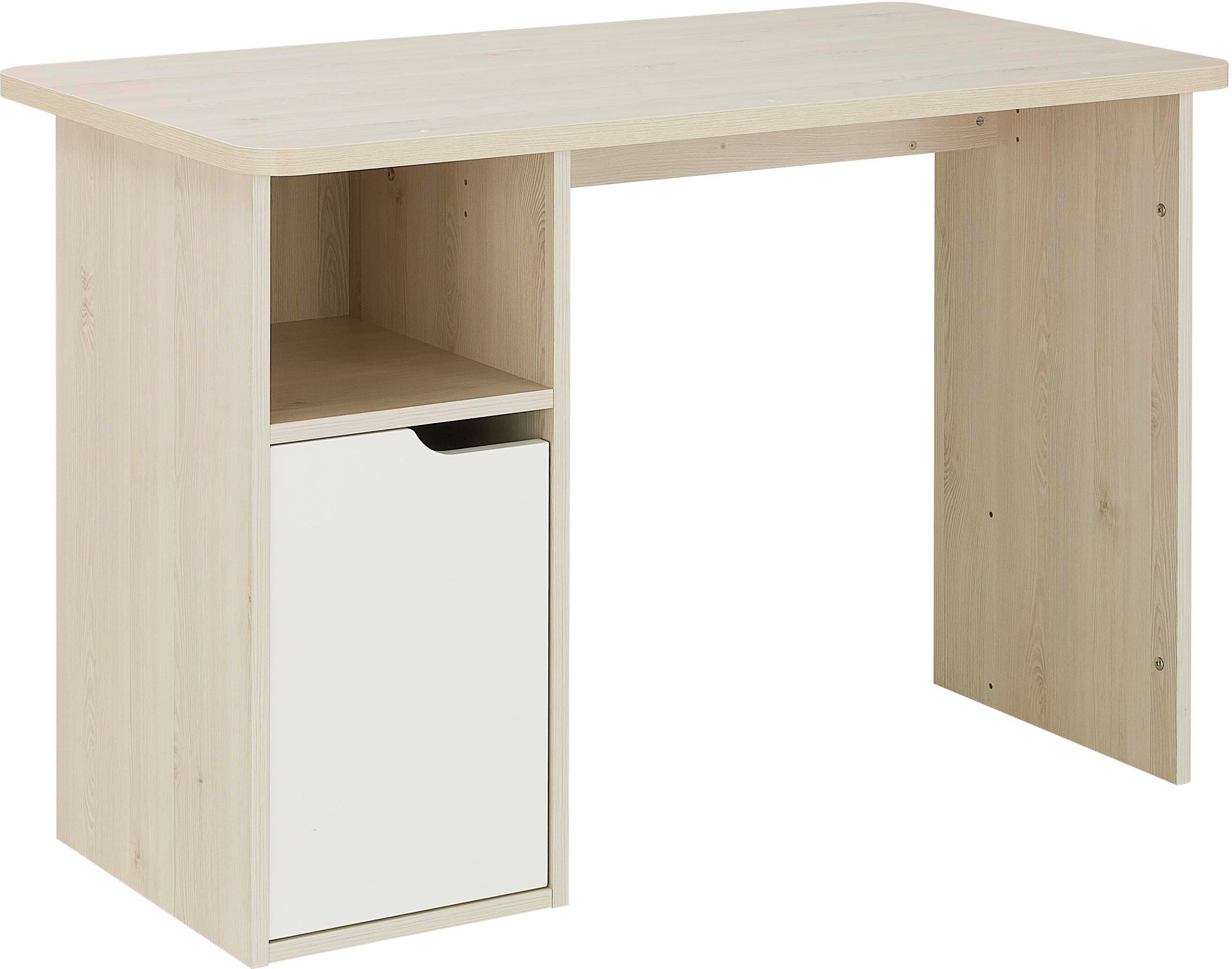 Galipette Bettanlage Sasha, (5-St), bestehend aus Bett, Regal, Kommode, Schreibtisch & Ablage