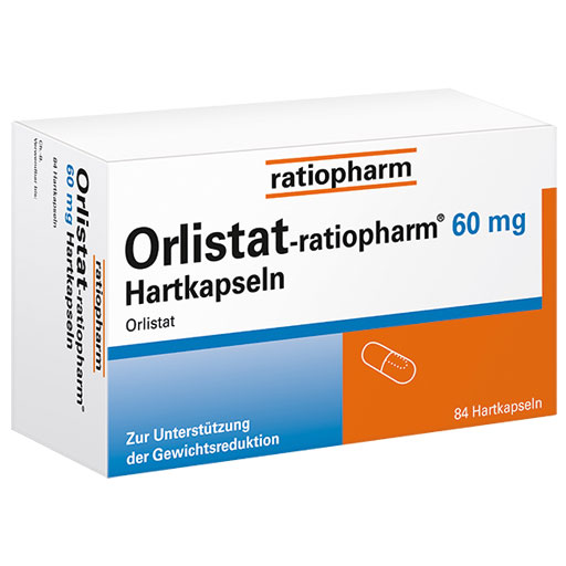 ORLISTAT-ratiopharm 60 mg Hartkapseln  84 St  Kapseln