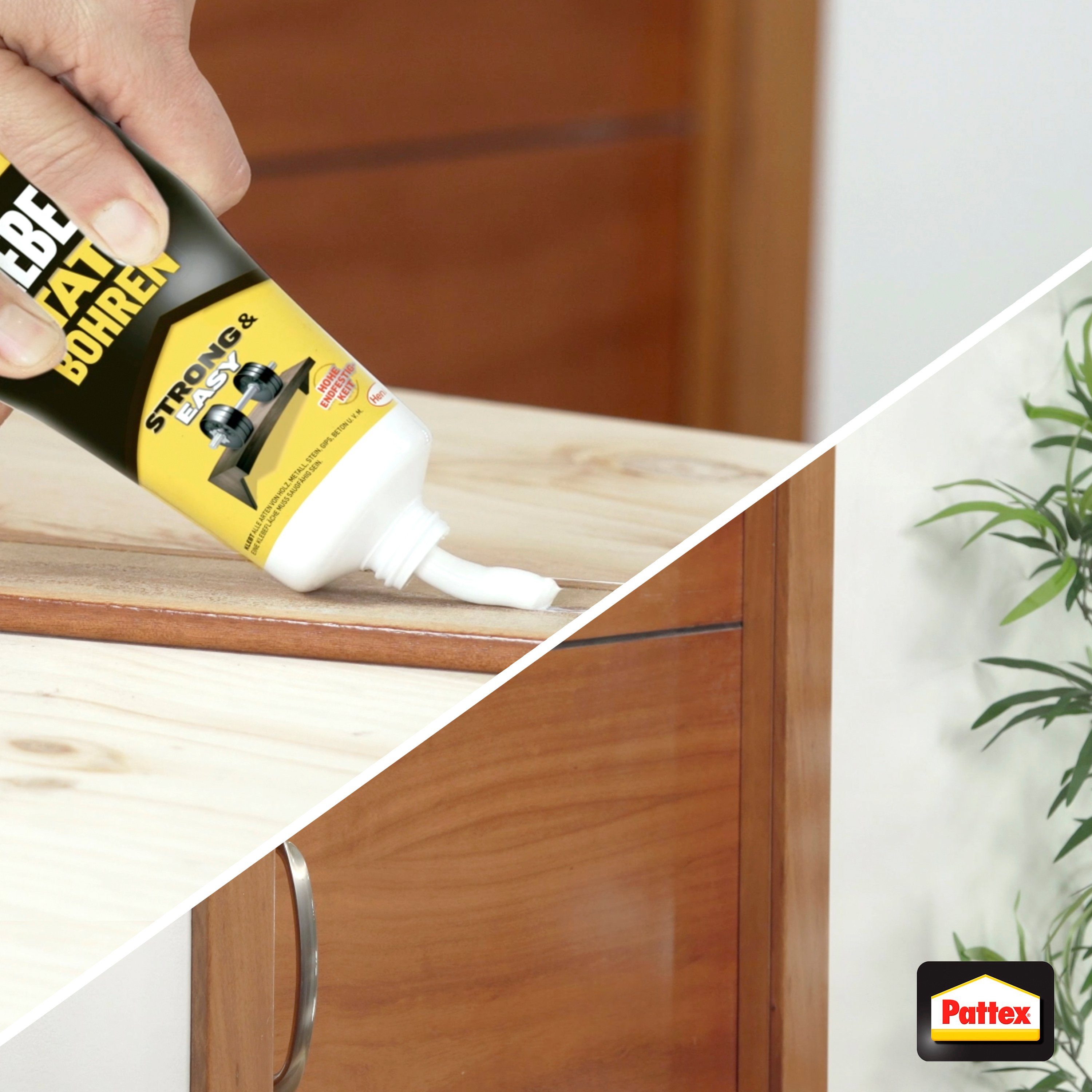 Pattex Montagekleber Super Montage und Kleben statt Bohren, (Set, 2-tlg)