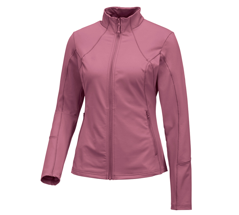 e.s. Funktions Sweatjacke solid, Damen