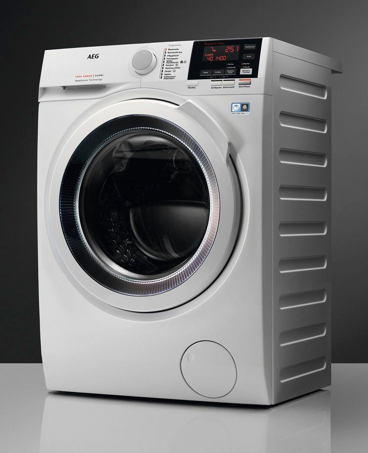 AEG Waschtrockner L7WBA60680, 8 kg, 5 kg, 1600 U/min, ProSteam - Dampf-Programm für 96 % weniger Wasserverbrauch