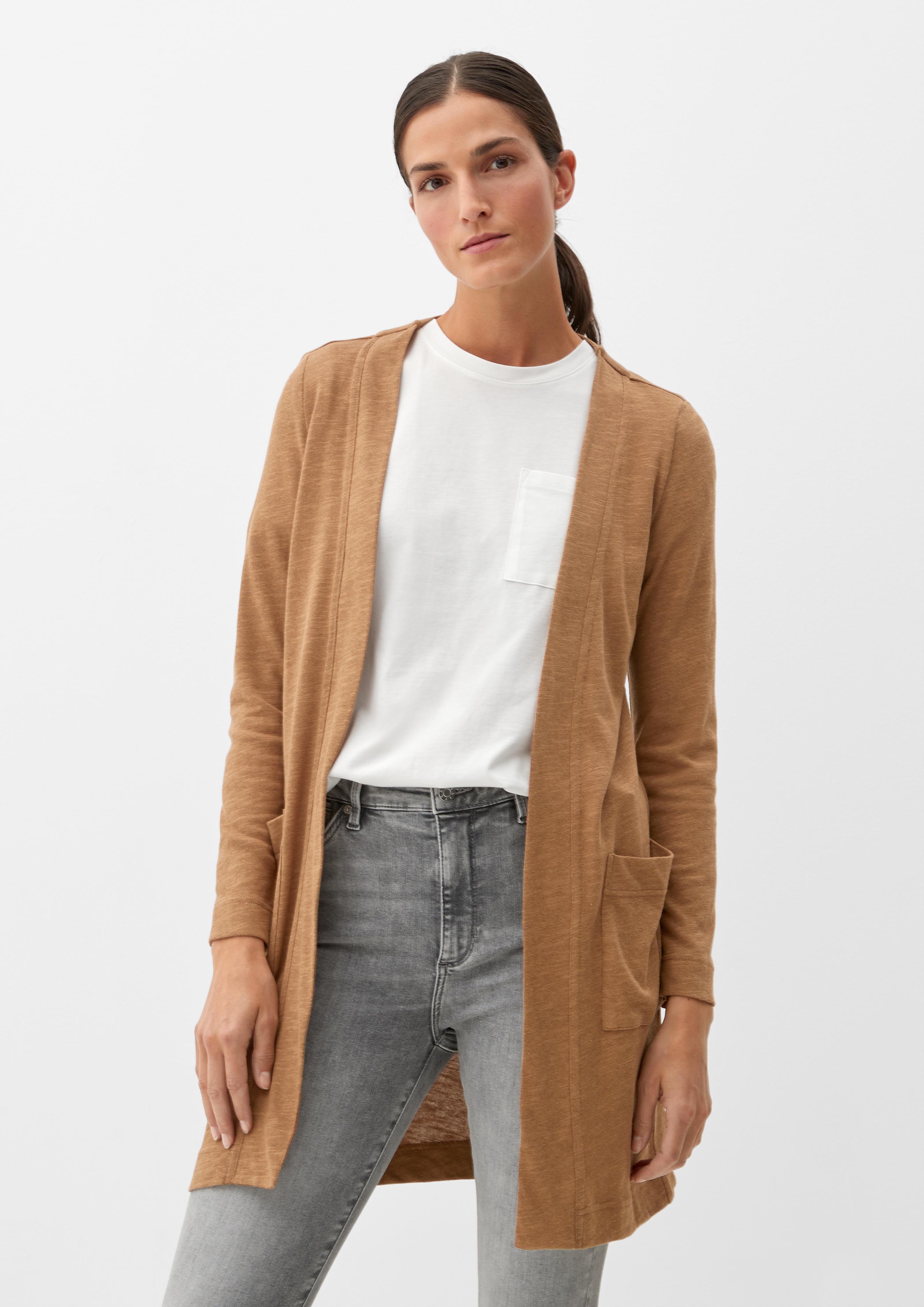 Longcardigan aus Jersey  2123866-8469