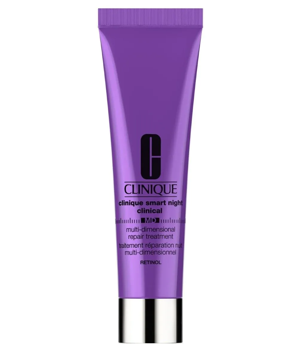 CLINIQUE Smart Clinical MD noćni obnavljajući tretman s retinolom, krema za lice 30 ml