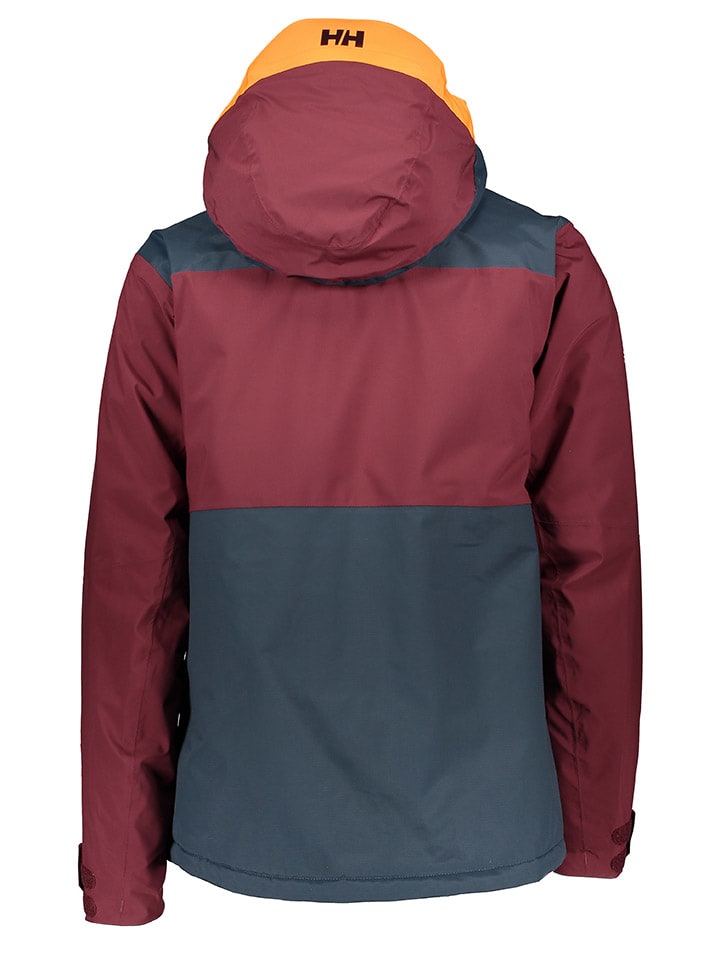 Helly Hansen Skijacke in Rot/ Dunkelblau günstig kaufen