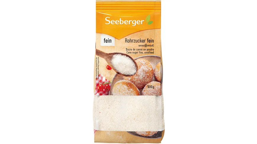 Seeberger Rohrzucker fein 500 g