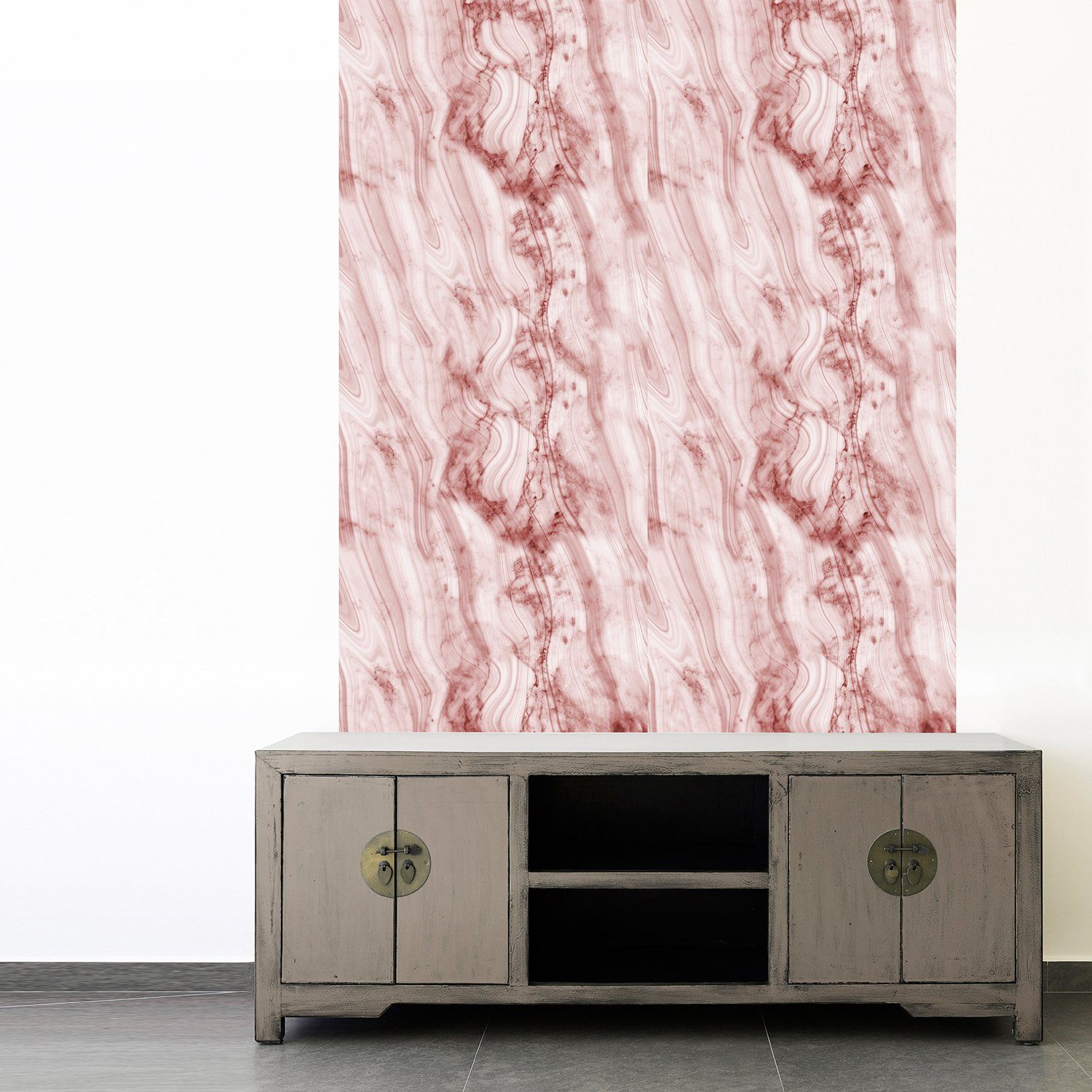 queence Vinyltapete Ali, Steinoptik, 90 x 250 cm, selbstklebend