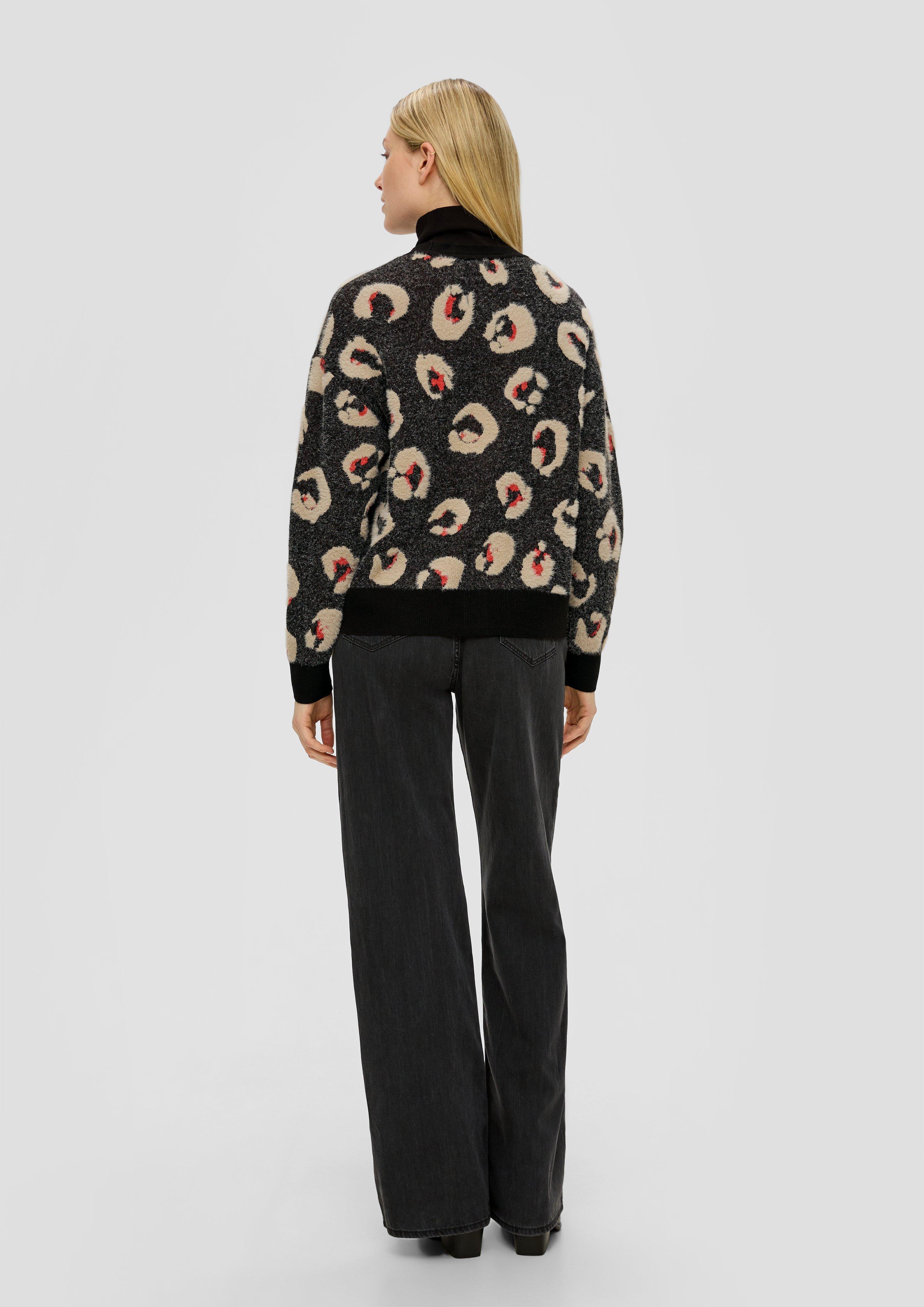 Cardigan mit Leo-Muster  2137597-99B1