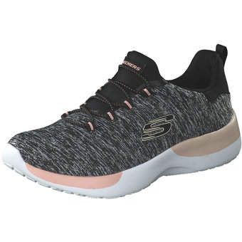 Skechers Dynamight Slip On Sneaker in schwarz