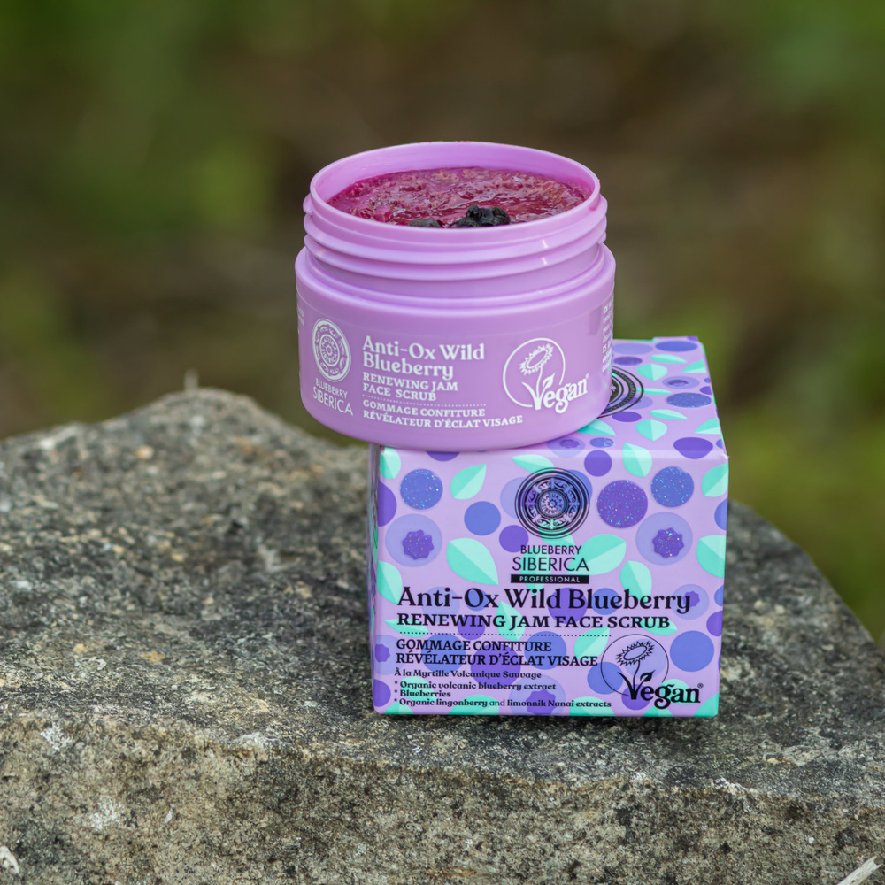 Natura Sibérica Gommage Confiture Révélateur D’Éclat Exfoliant Visage