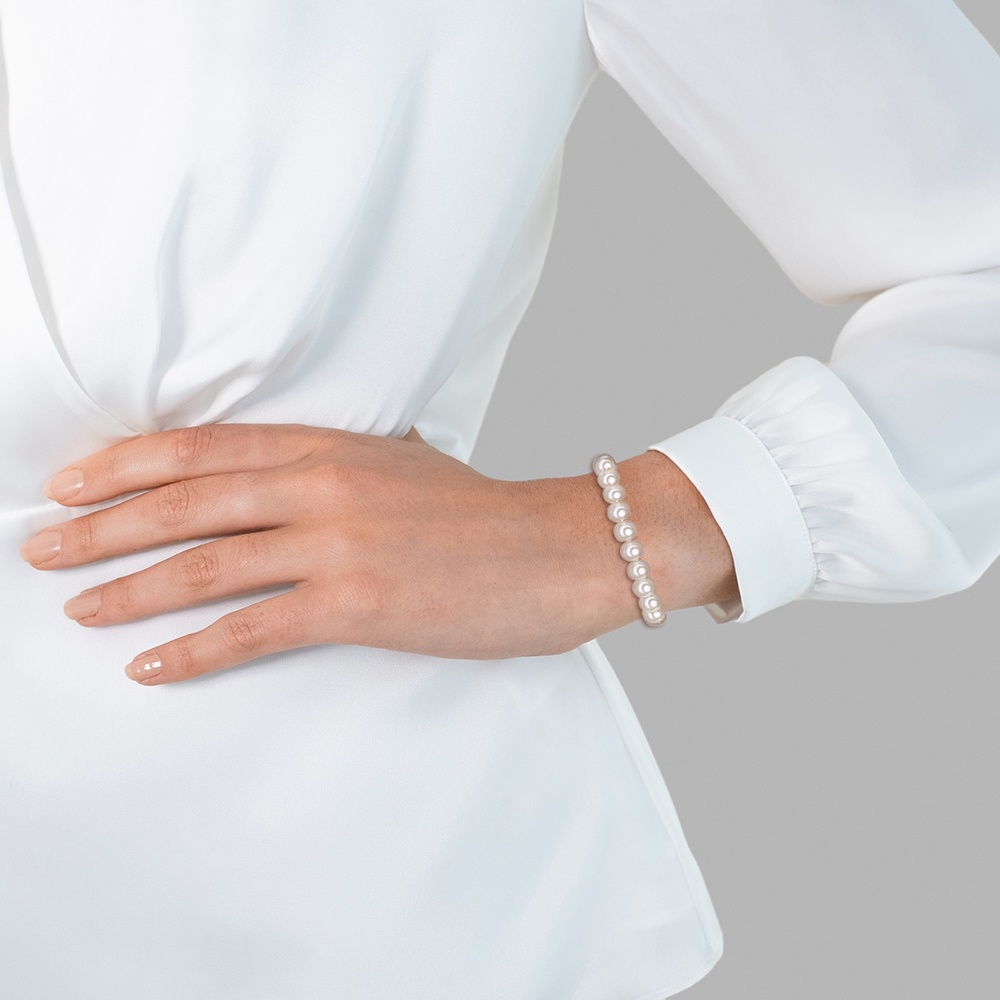 Valero Pearls Bracelet Argent sterling Perle de culture d'eau douce en Argent Bracelet