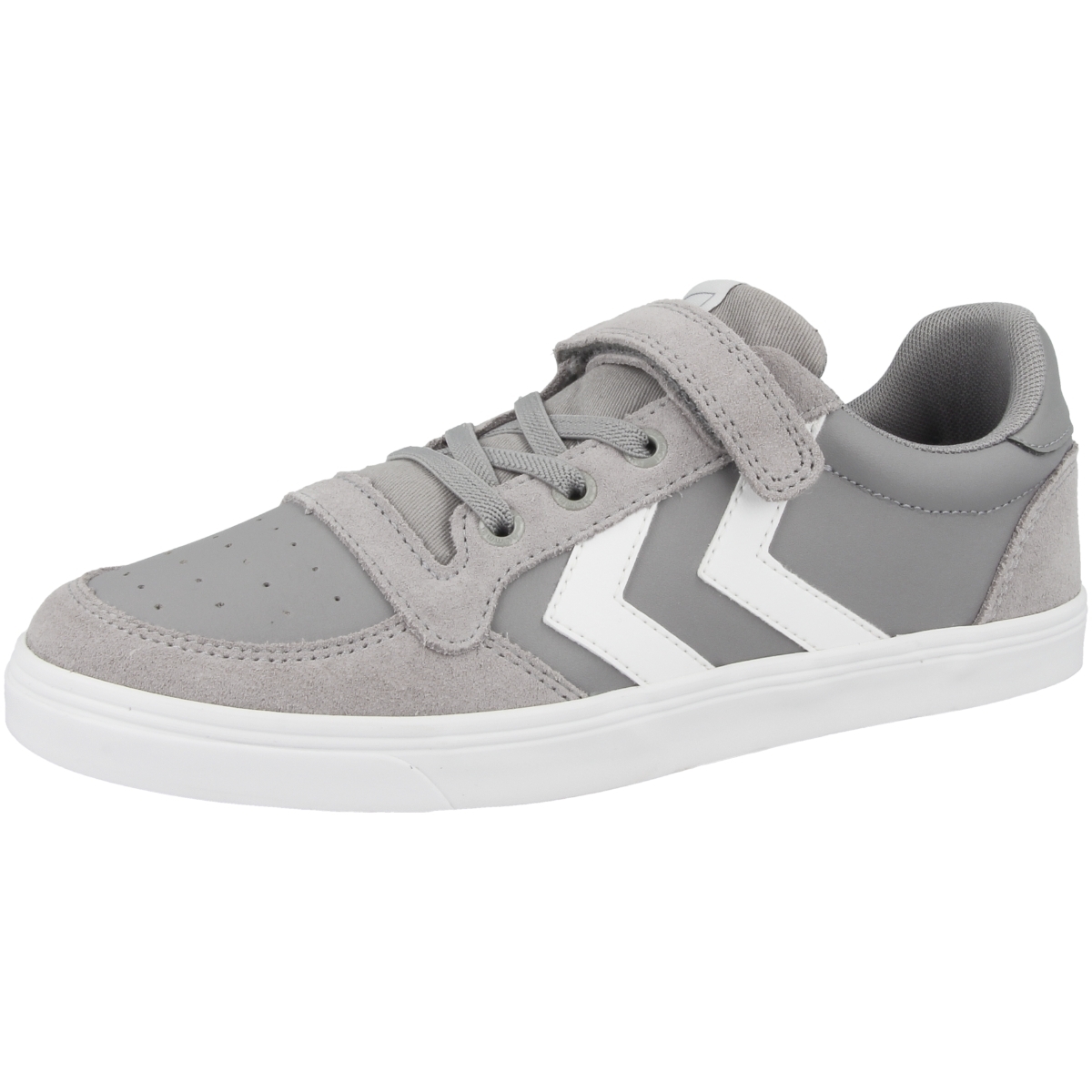 Hummel Slimmer Stadil Leather Low Jr Sneaker Low grau