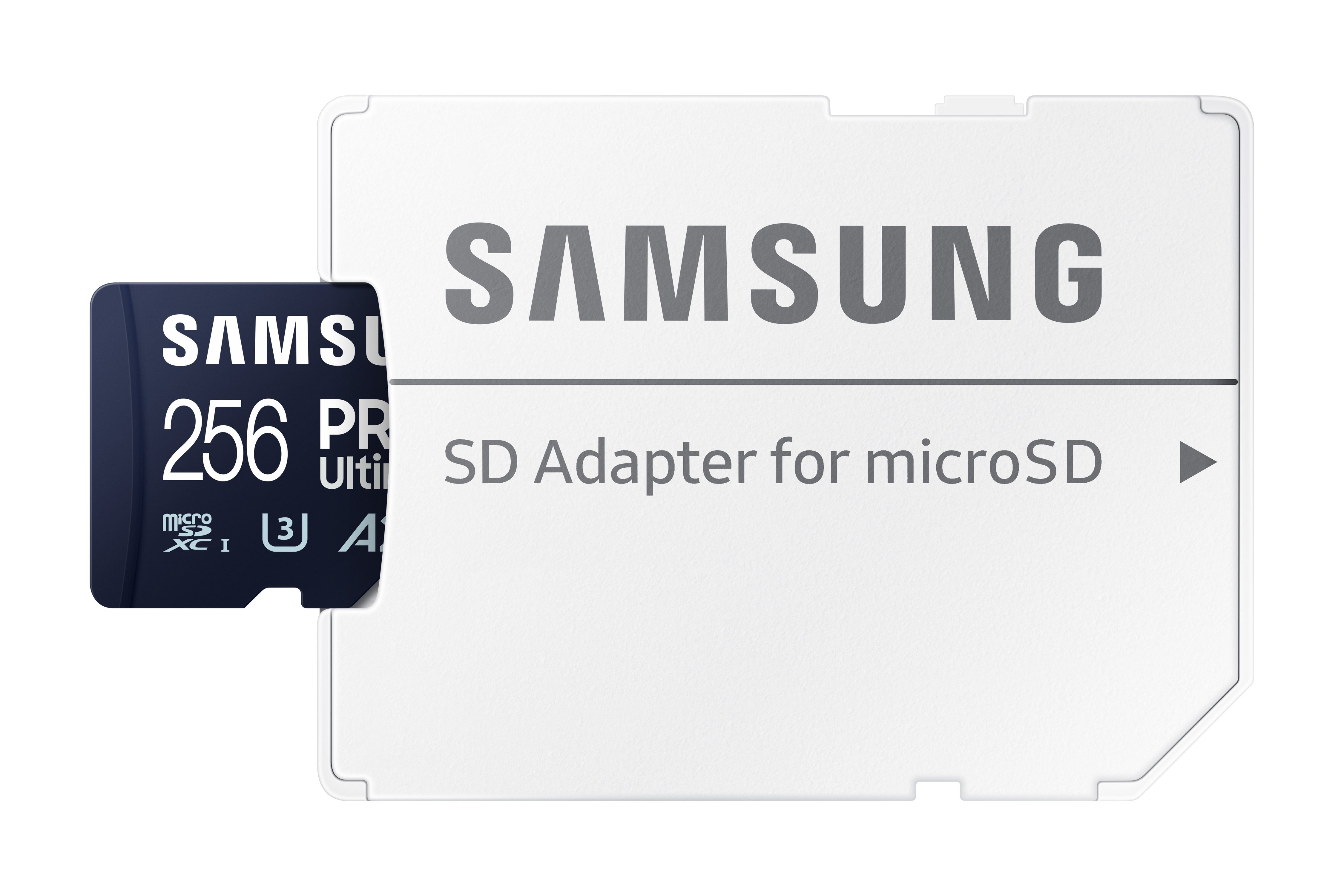 Samsung Pro Ultimate MicroSD Speicherkarte (256 GB, 200 MB/s Lesegeschwindigkeit, mit SD-Adapter)