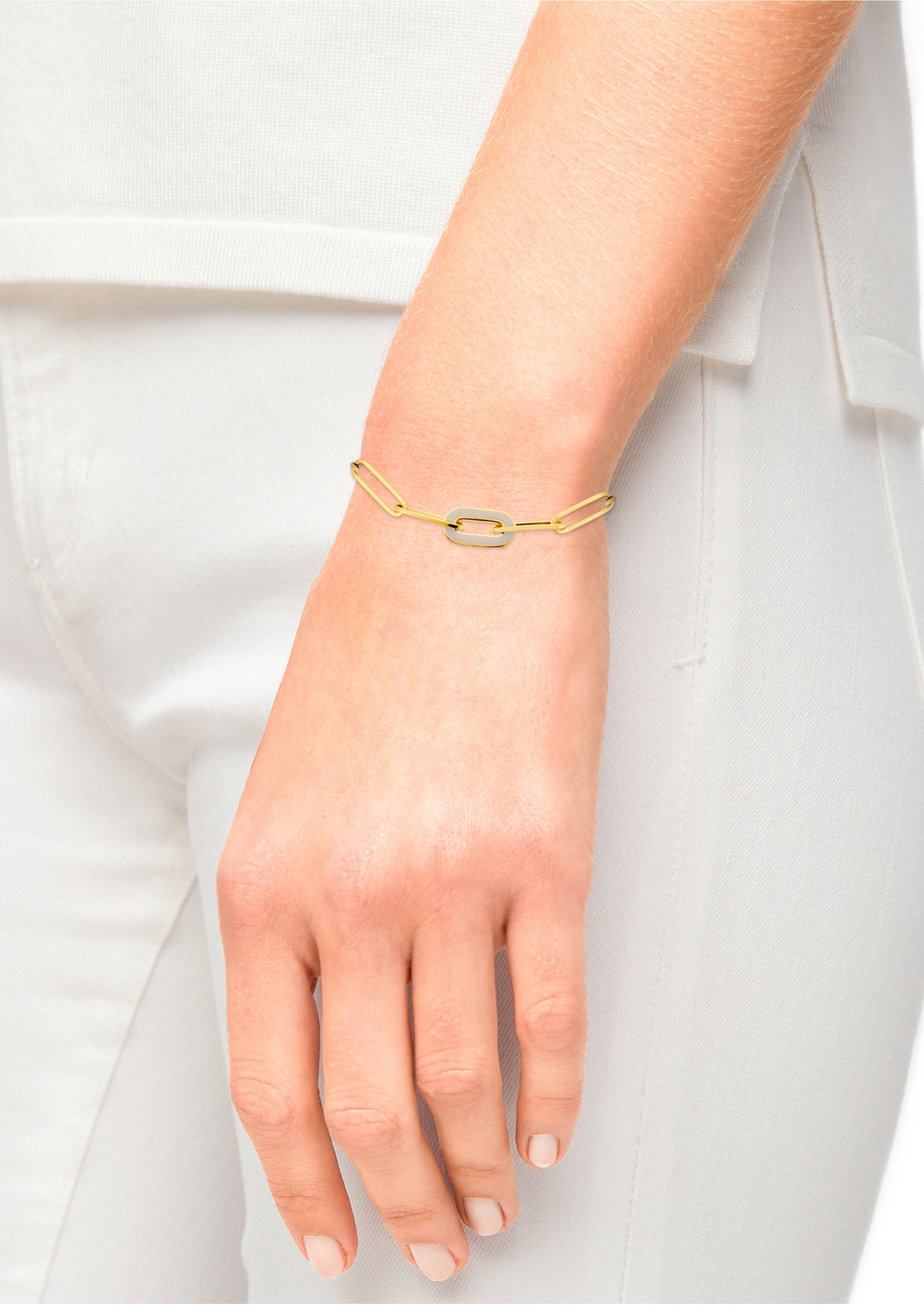 Statement-Armband aus Edelstahl  6009595-09B0