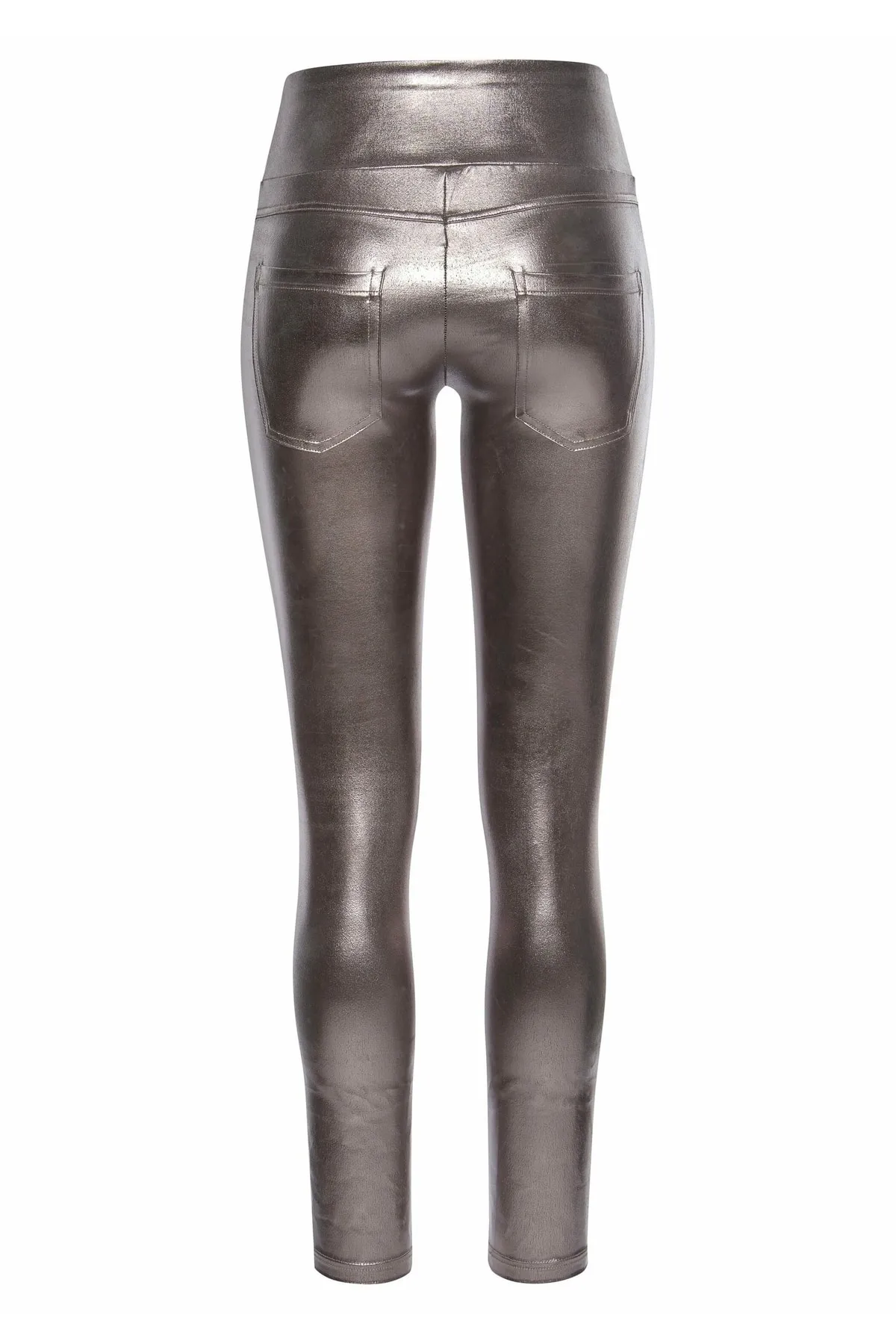 LASCANA  Leggings - Silberfarben - Mittlerer Bund