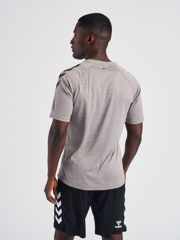 Hummel Hummel T-Shirt Hmlcore Erwachsene in GREY MELANGE günstig kaufen