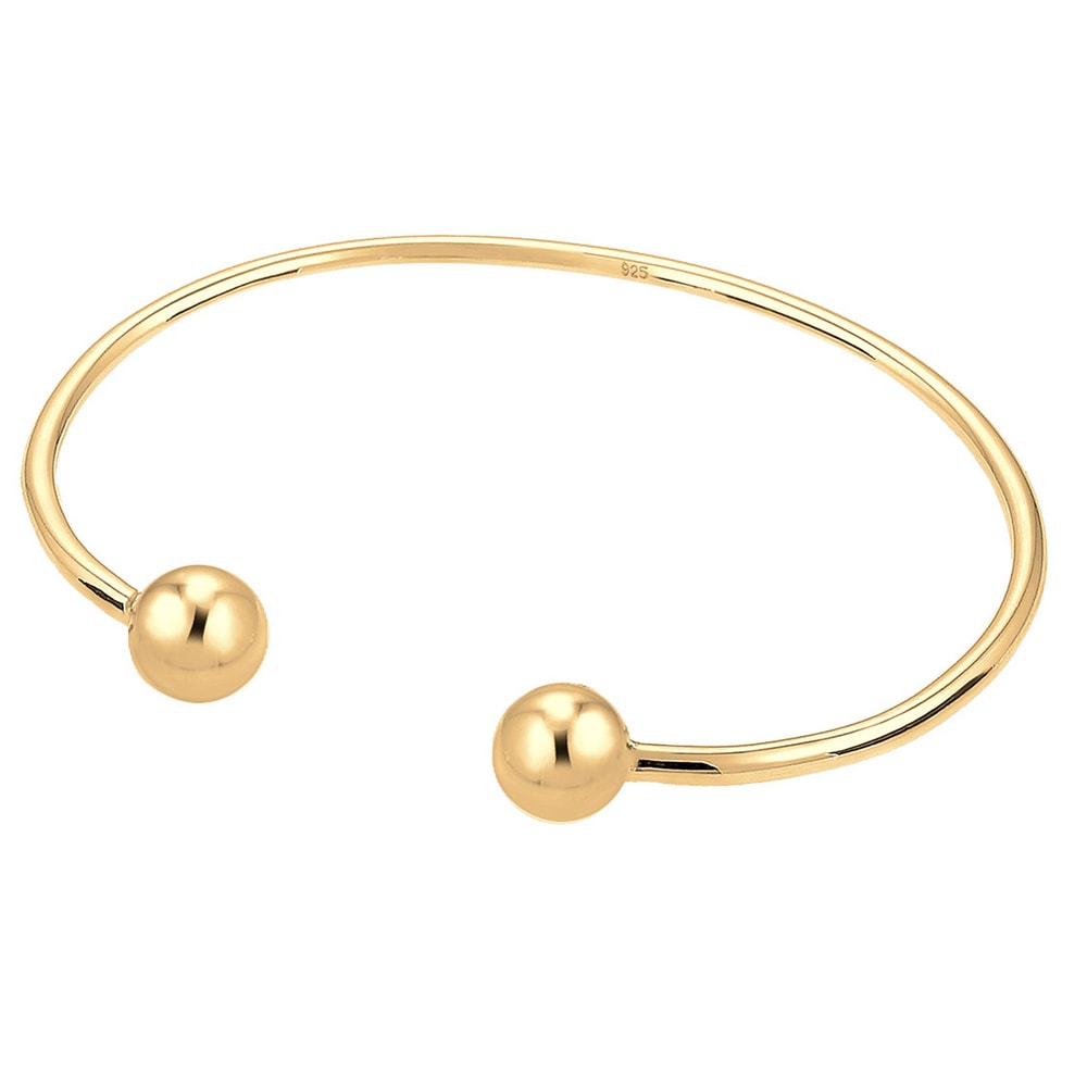 Elli Elli Bracelet Femmes Boule Géo Bangle en argent sterling 925 Bracelet