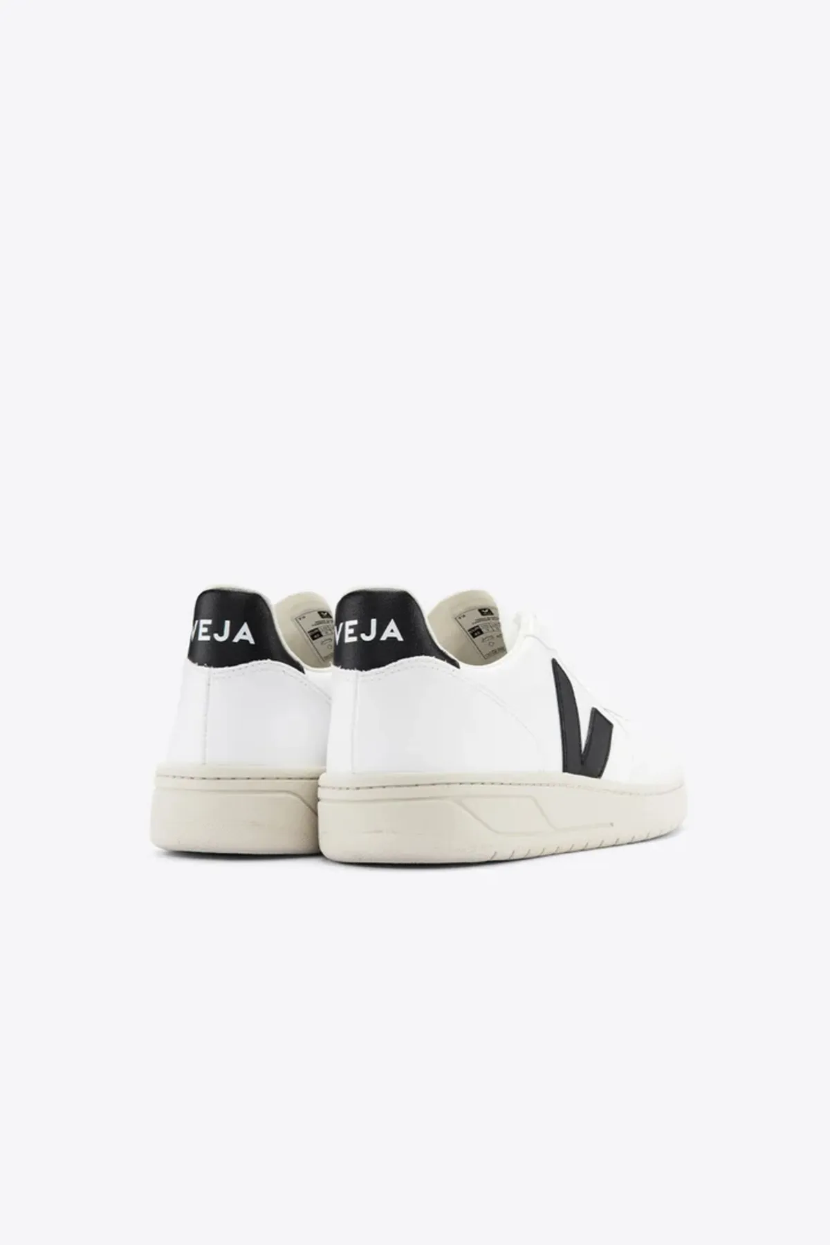 VEJA  Weiß_Schwarz Sneaker für Damen / Mädchen