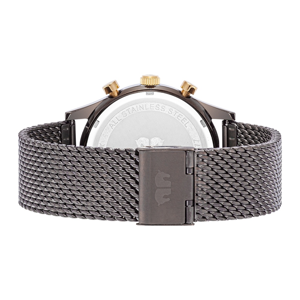 Rhodenwald & Söhne Chronographe Goodwill en Or jaune/anthracite Acier inoxydable en Anthracite Montre