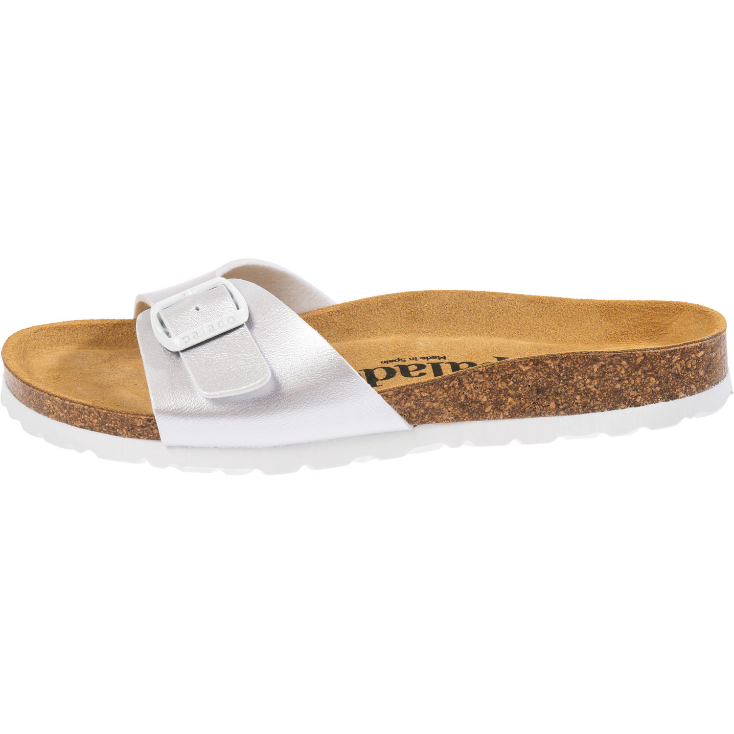 Palado Malta Metallic, Pantoletten, Damen, Hellsilber metalic
