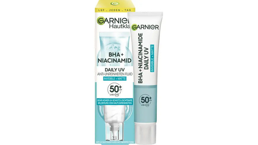 Garnier BHA+Niacinamide Daily UV Sonnenschutz 40 ml
