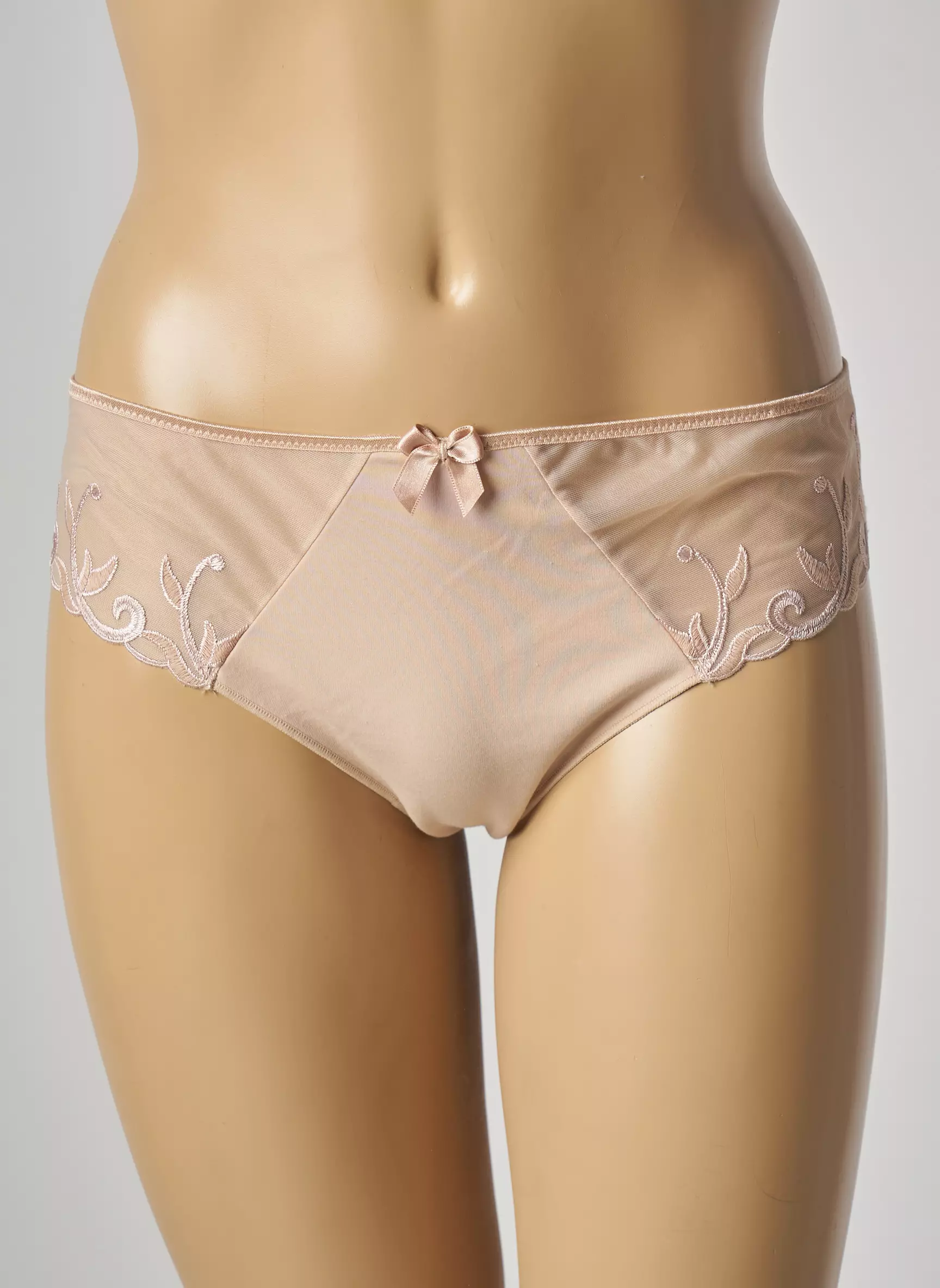 Simone Perele Tanga Femme couleur beige