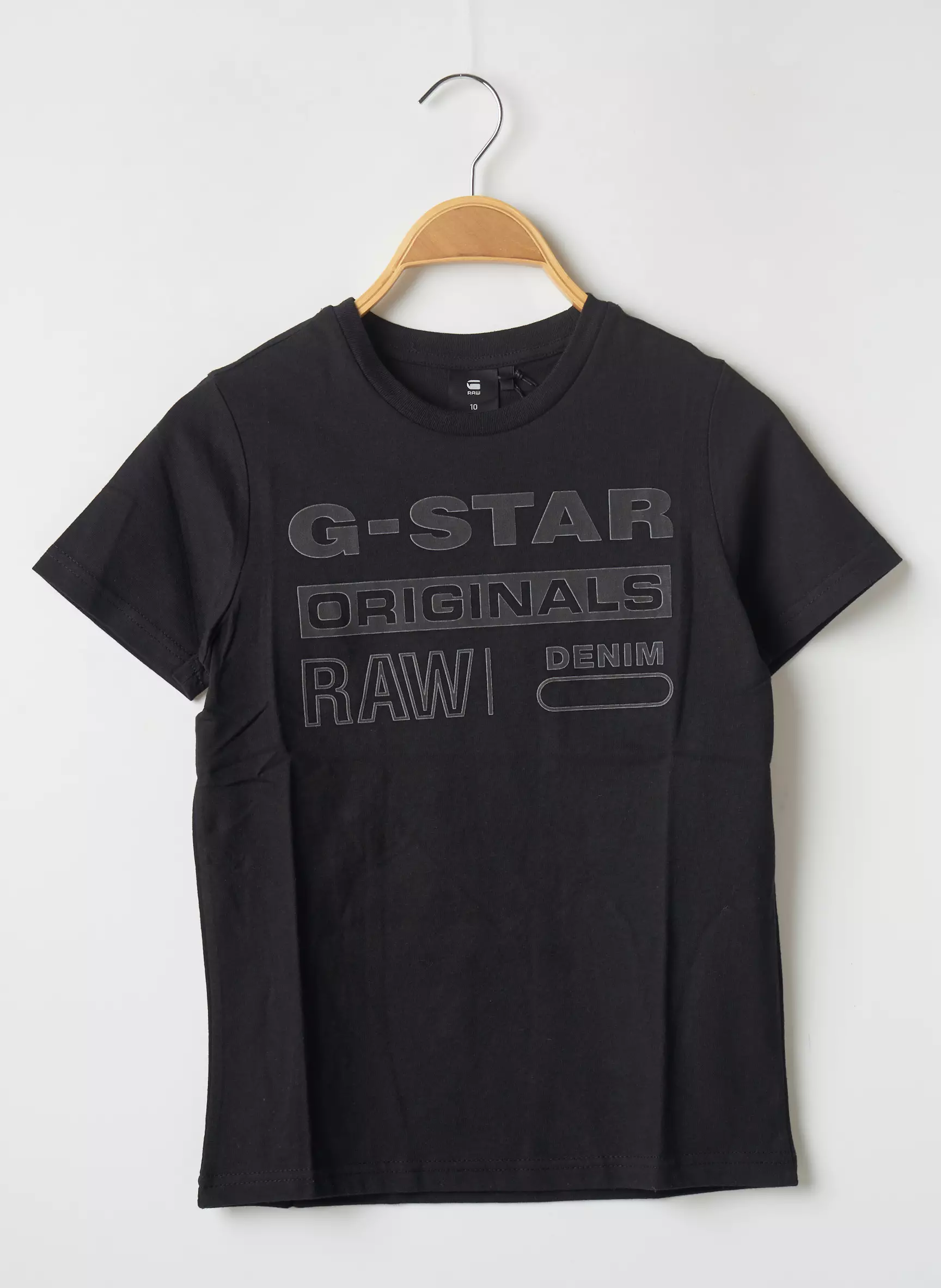 G Star Tshirts Garcon couleur noir