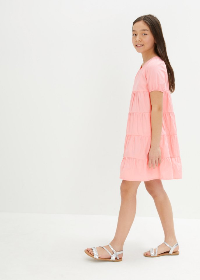 Mädchen Baumwoll-Kleid