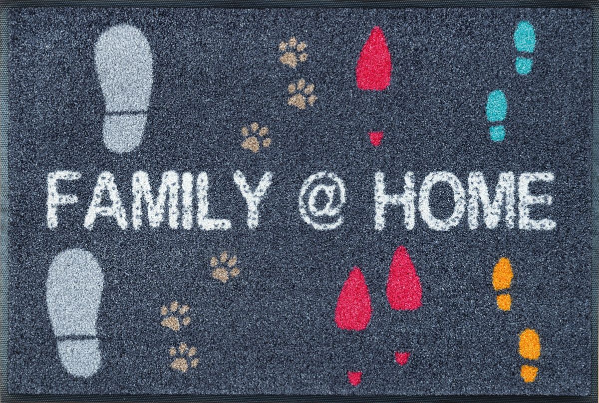 Fußmatte wash dry Family @ Home 50 x 75 cm