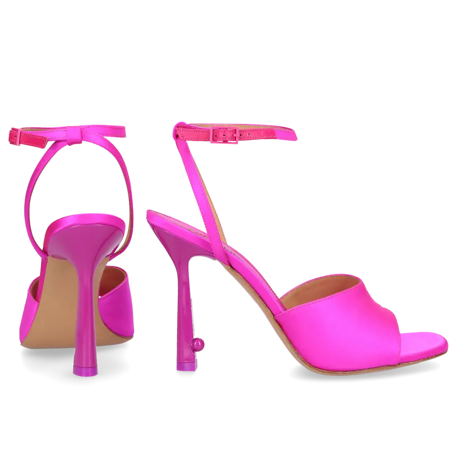 Off-White - Sandalen LOLLIPOP Satin - pink