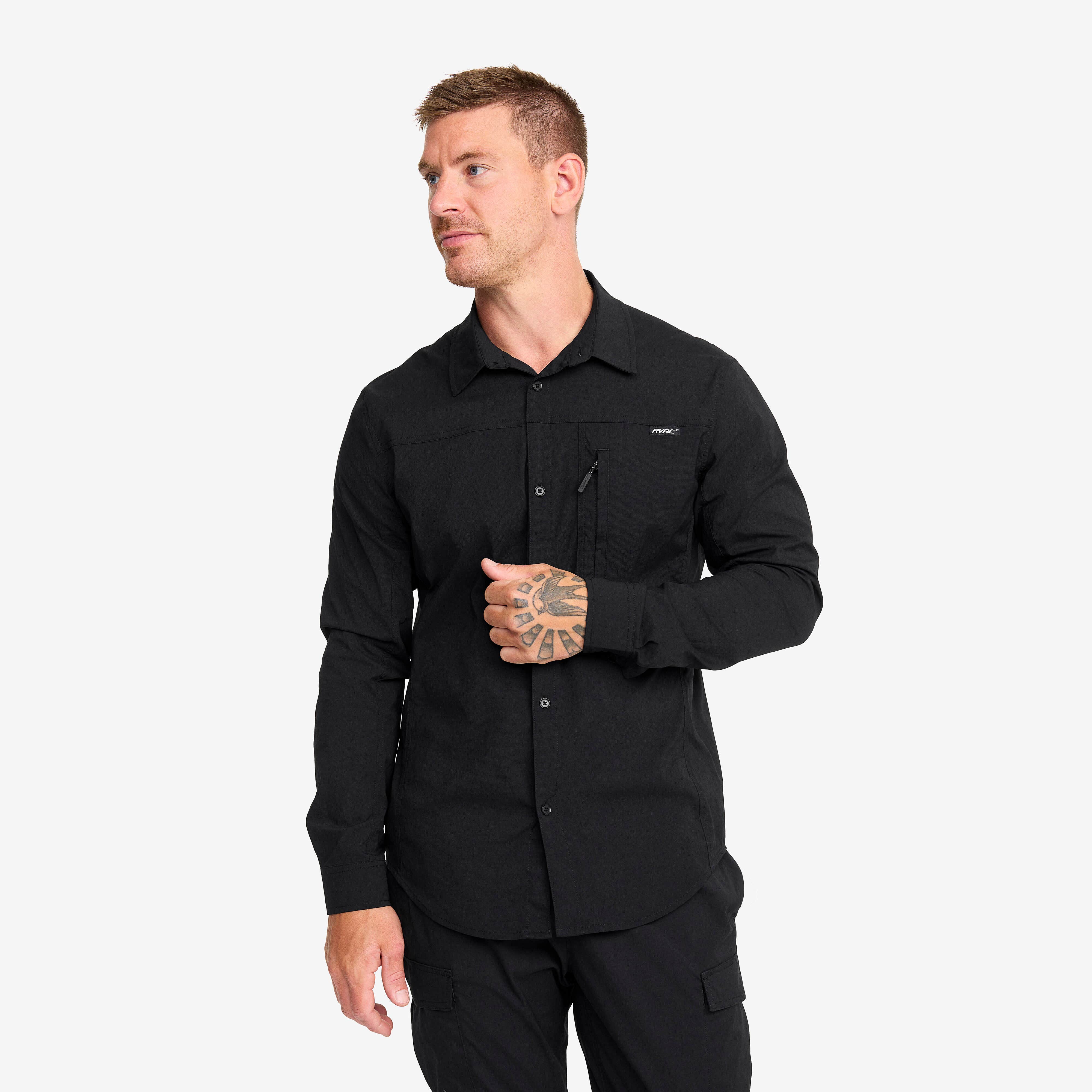 Preparation Stretch Shirt Homme Black