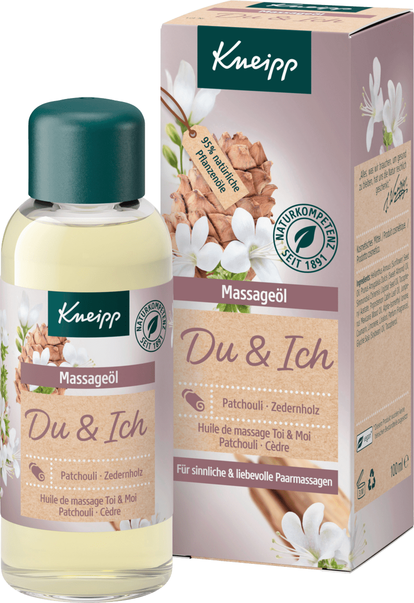 Massageöl Du & Ich, 100 ml