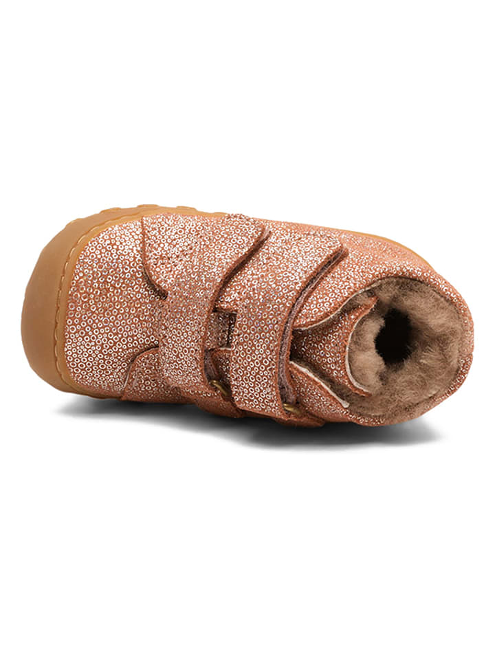 bisgaard Leder-Lauflernschuhe in Rosa günstig kaufen