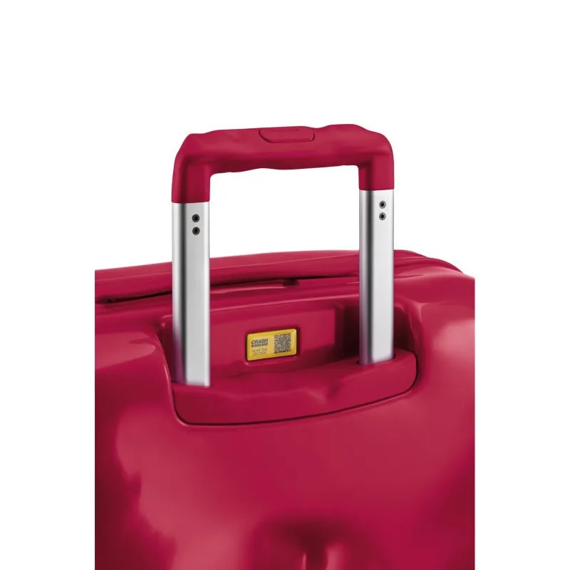 Crash Baggage Icon Tone on Tone Trolley M (68 cm) - Ruby Red