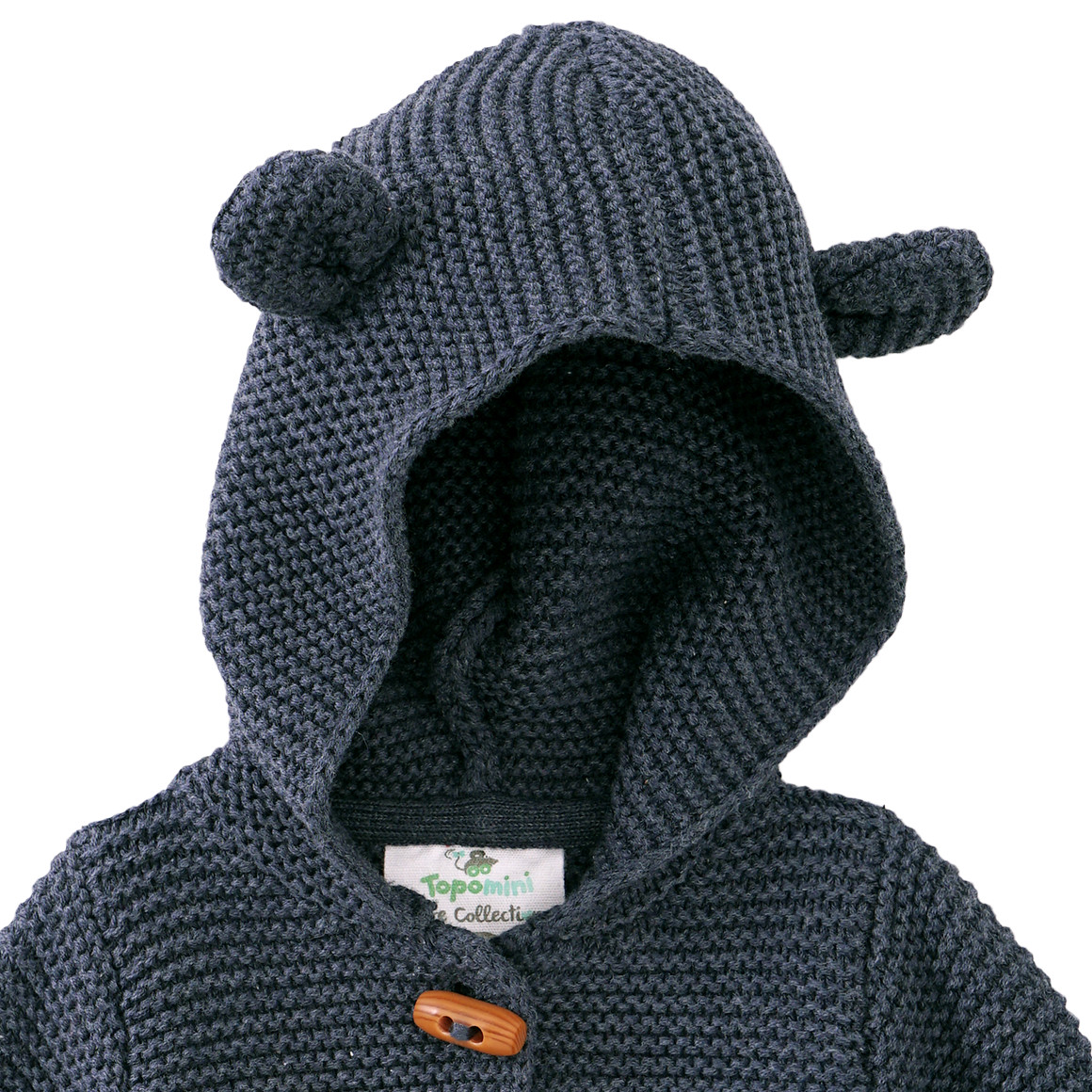 Newborn Strickjacke mit Öhrchen